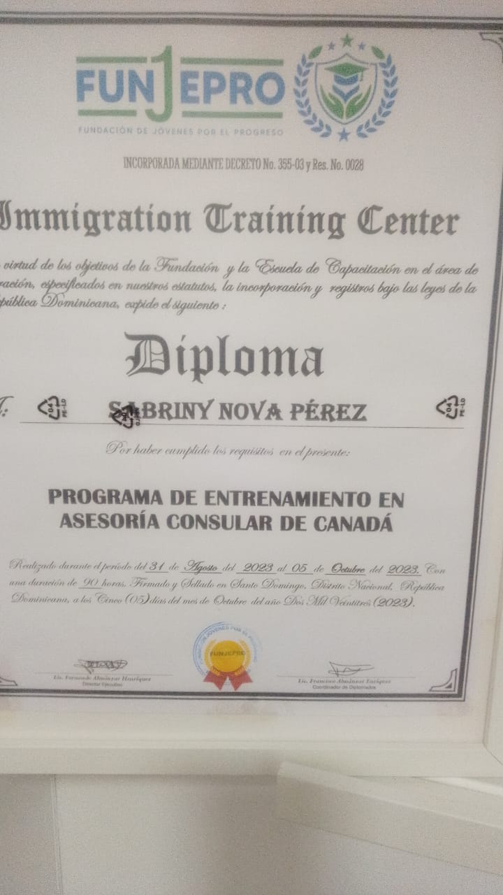 Diplomado Asesoría Consular Canadá